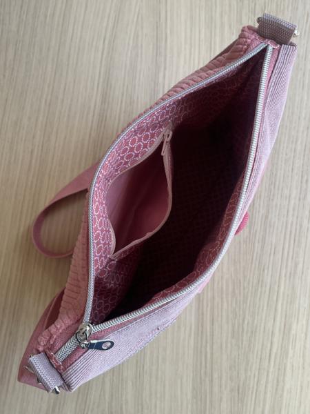 "Flickenwerk IV mit Tasche" - ROSA